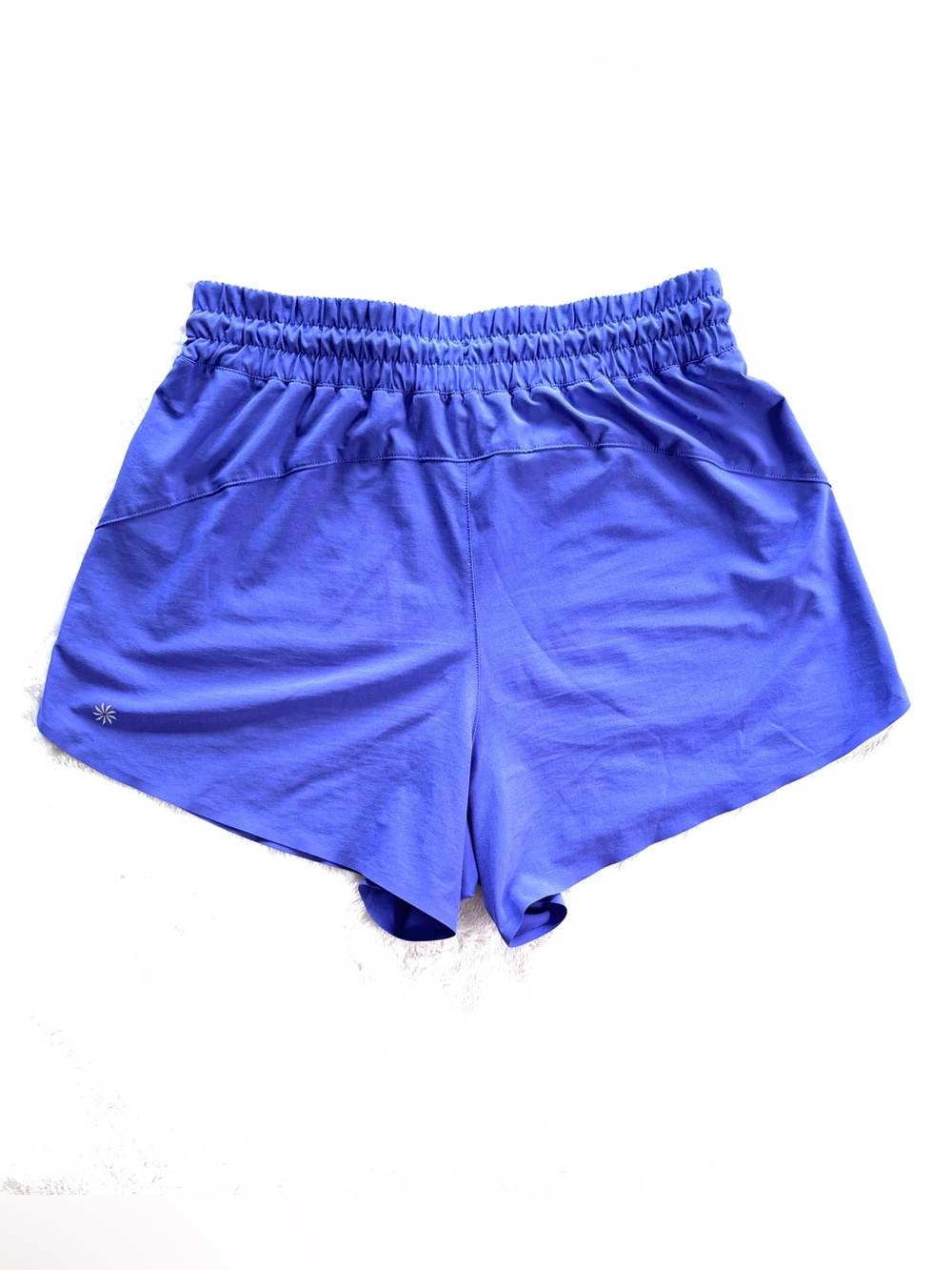 Athleta Crossroads Athletic Shorts, Purple Blue, Size XS - Picture 3 of 5